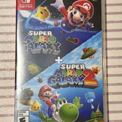 New Switch Mario Galaxy 1 and 2 Pack