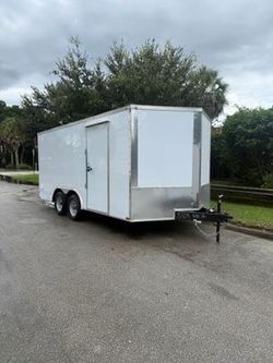 Quality Cargo 8.5 x 16 Enclosed Trailer 7k