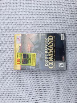 Destroyer Command Computer Game 2001 Windows 95/98
