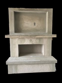 Outdoor Fireplace Frame / Contractor Model