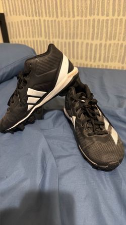 Adidas Black and White Cleats