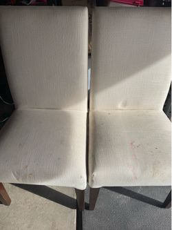 Pottery barn chairs