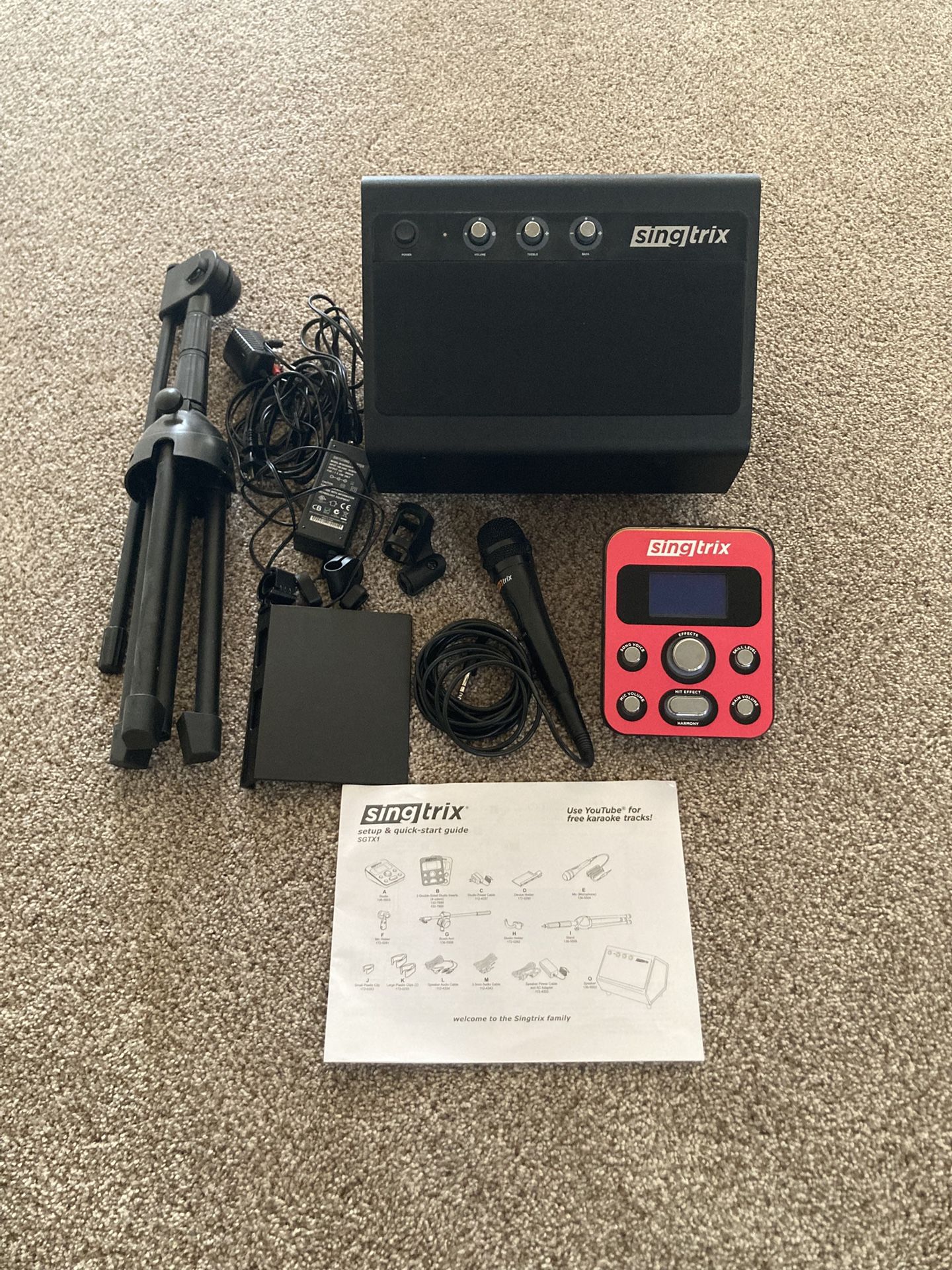 Singtrix Karaoke Portable All-in-one System