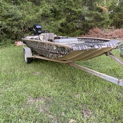 Rebuilt 17ft Aluminum Boat