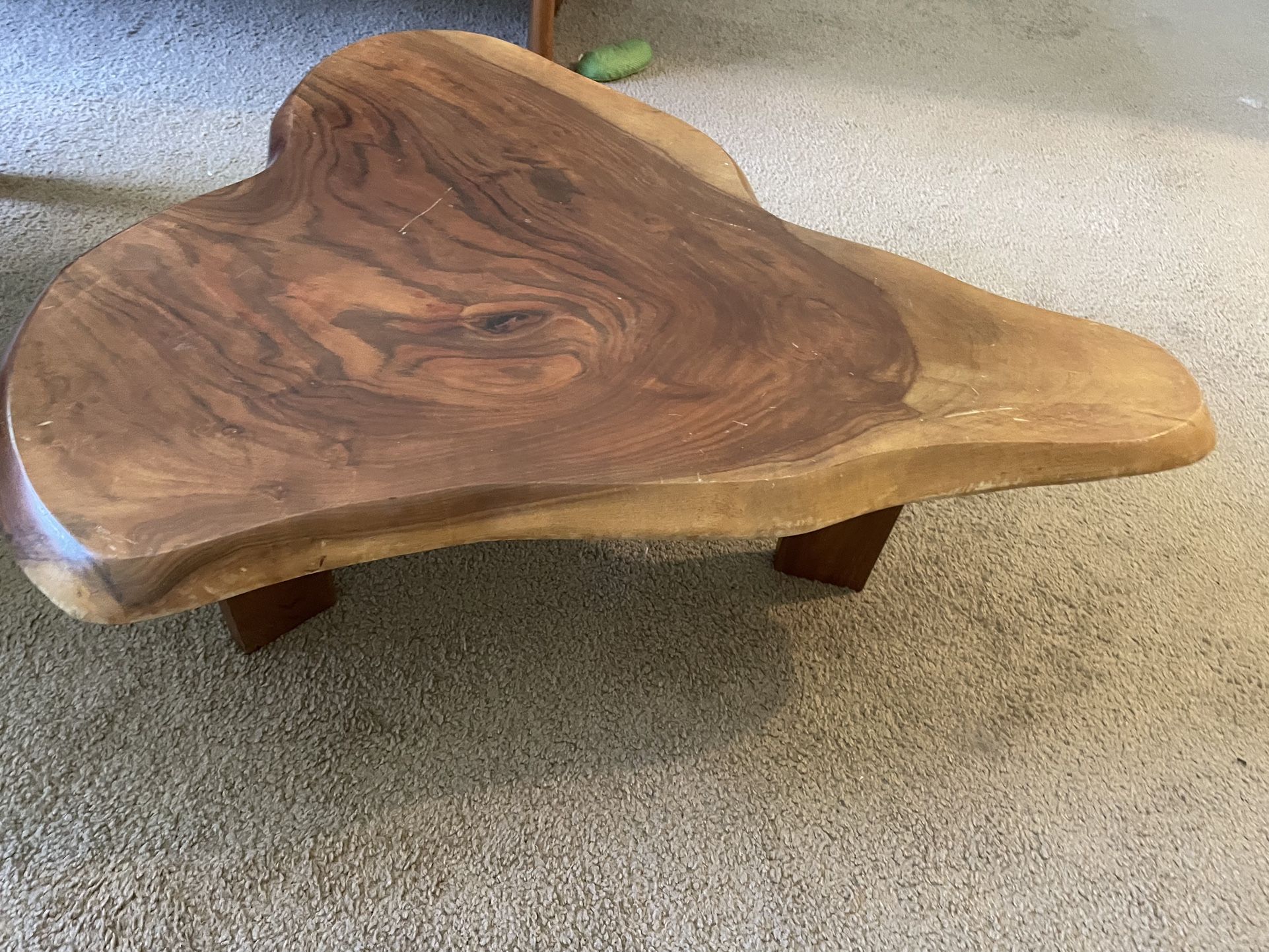 Vintage Live Edge, Wood Table