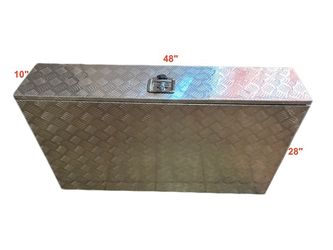 48"X10"X28" Aluminum Tool Box Truck Trailer Underbody Storage
