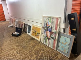 Gene Maslow Venice CA Modern Paintings twelve +