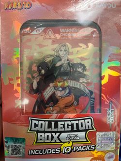 Naruto collector box  (10 packs)