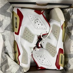 Air Jordan 6 White/Red
