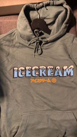 Icecream Hoodie Light Green Size small