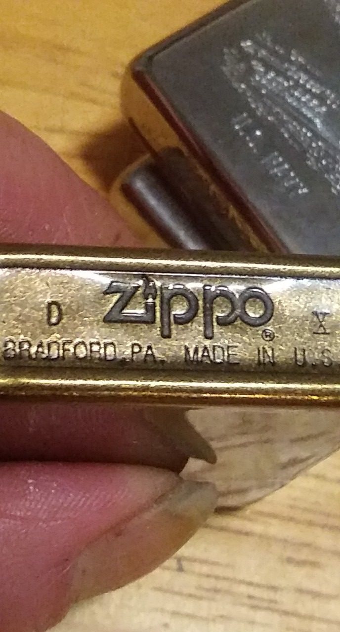 Zippo collectable lighter military commemorative