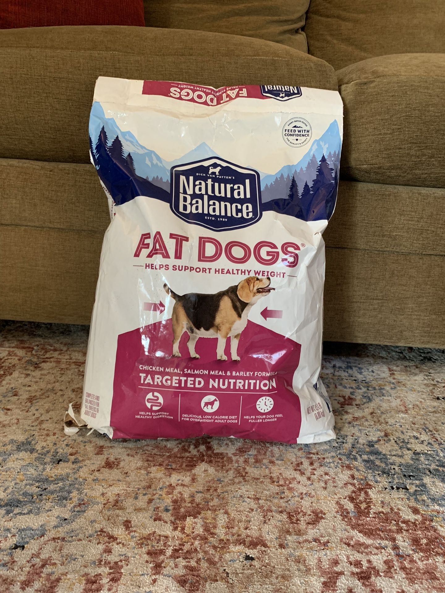 New, “Natural Balance Fat Dogs “ Dog Food