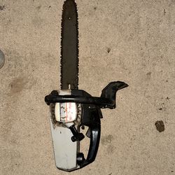 Vintage Chainsaw CRAFTSMAN 2.0/33CC Chain Saw with 15" Bar