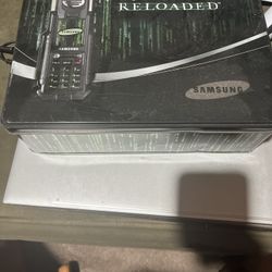 The Matrix Reloaded Limited Edition Samsung Phone