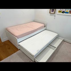 Twin Size Trundle Bed $$ 135 $