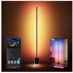 Govee Floor Lamp 2, RGBIC, Warm Cool White LED, Compatible with SmartThings, Matter, Alexa, 1725lm, Music Sync, Scene Modes, Smart Floor Lamp for Livi