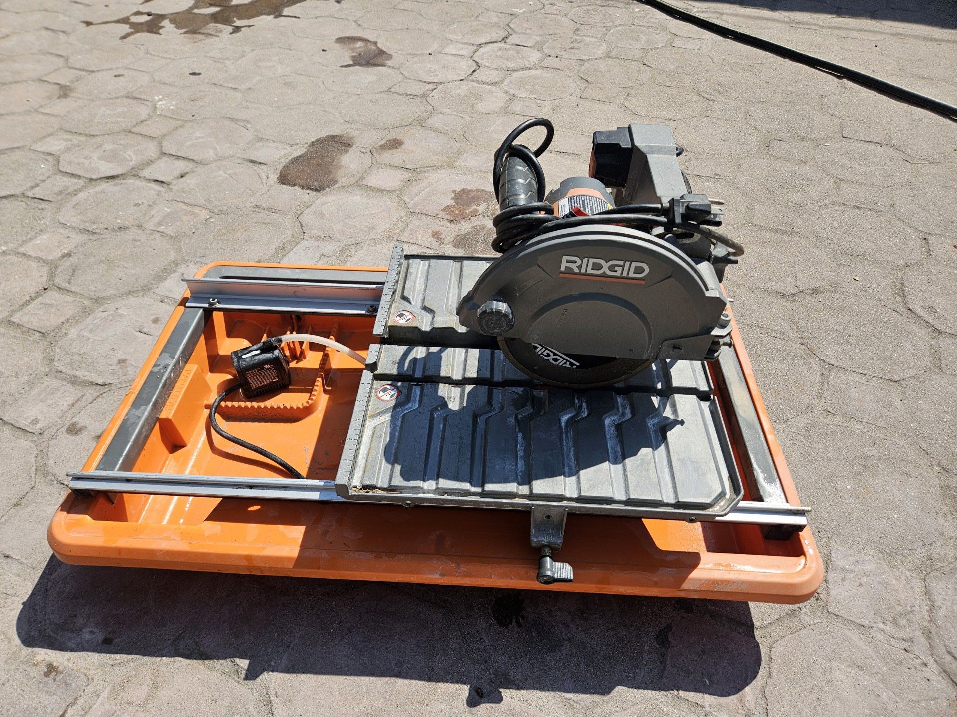 Ridgid tile saw