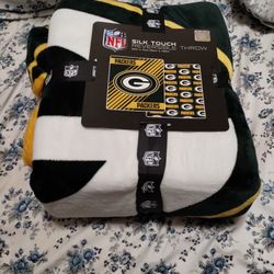 Brand New Green Bay Packers Blanket 