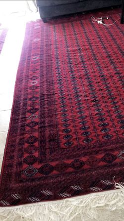 Handmade afghan rug