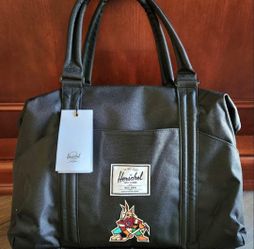 Arizona Coyotes Utah HC Herschel Strand Kachina Duffel Computer Bag NEW 