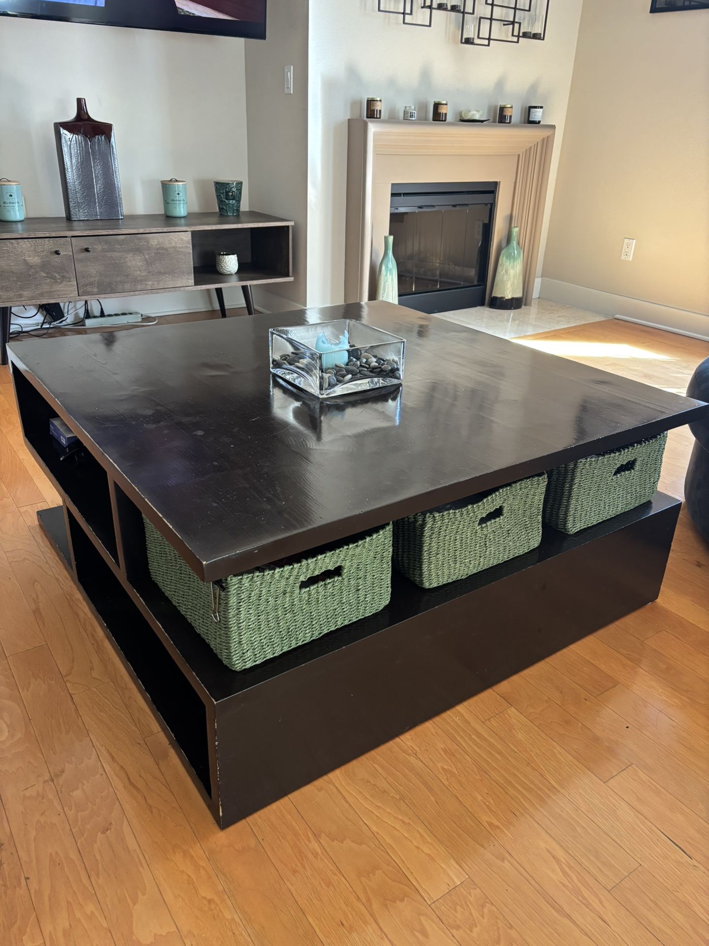 Large Square Coffee Table