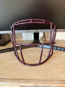 Riddell football helmet facemask