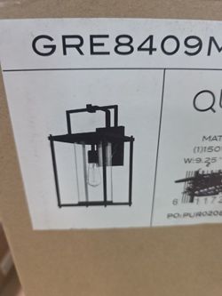 Outdoor Wall lantern- matte black finish