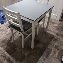 2 seater Gray Table Set