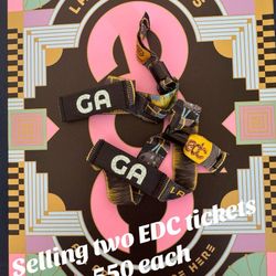 2 EDC Tickets