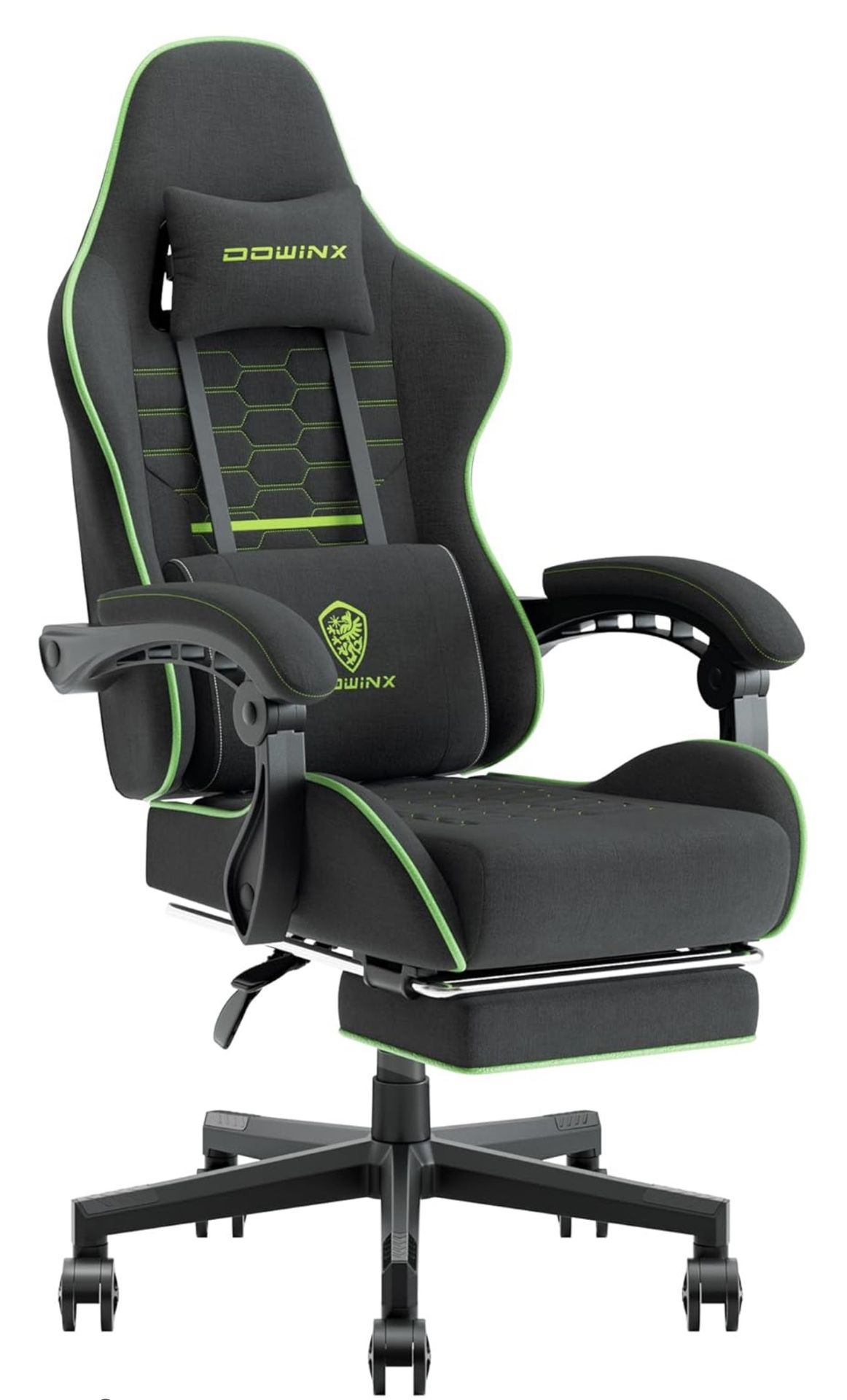 Reclining Gaming Chair – Footrest – Free Cushion – Excellent Condition!!