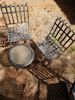 $80.00 2 Chairs And A Table