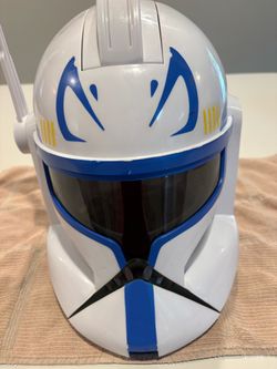 Star Wars Captain Rex electronic voice changer helmet the clone wars by Hasbro works great!