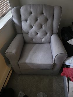 Grey Rocking Chair 