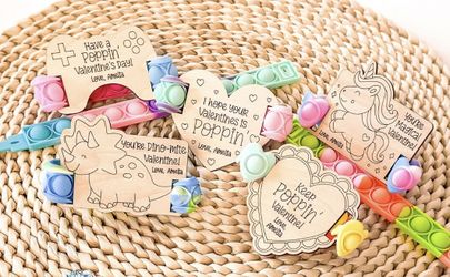 Personalized Pop Bracelet Valentines 