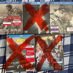Blu-Ray Steelbooks- Sealed