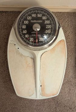 Vintage Health O Meter Professional Model 1550 Bigfoot 330 Lbs Capacity Tested Works Great