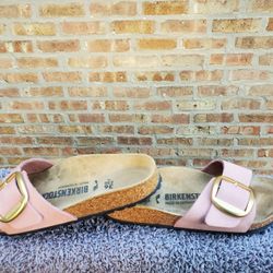 Birkenstock Madrid Big Buckle Nubuck Sandals 36 US Size 5-5.5 