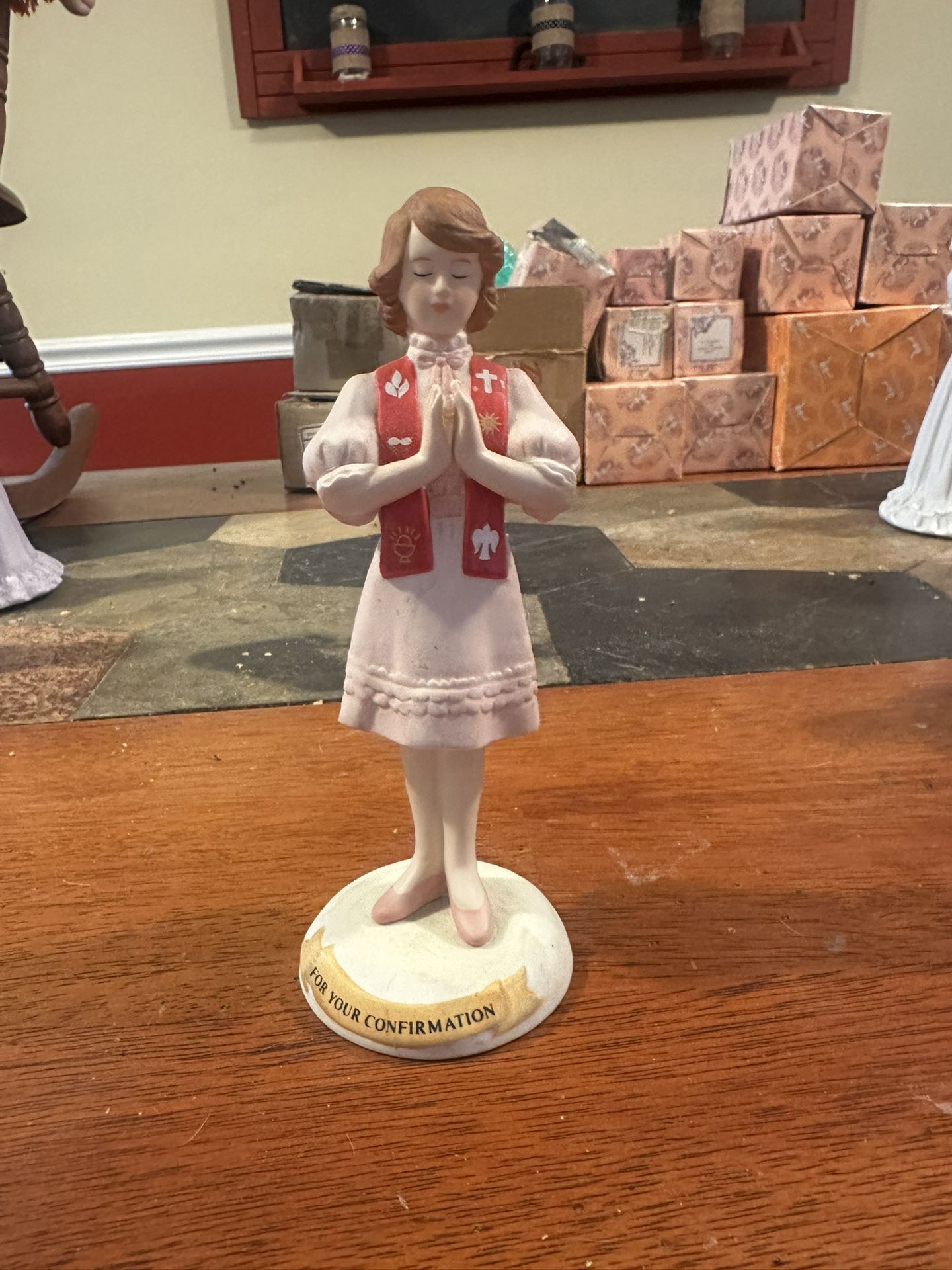 Enesco Confirmation figurine/growing up girl