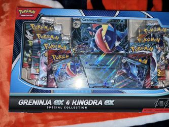 Greninja And Kingdra Ex Pokemon Special Collection Box