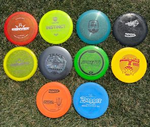 Disc Golf Bundle 10 Discs For $85 / Frisbee Golf Discs ALL 10 FOR $85
