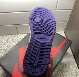 air jordan 1 court purple size 10.5 OG ALL
