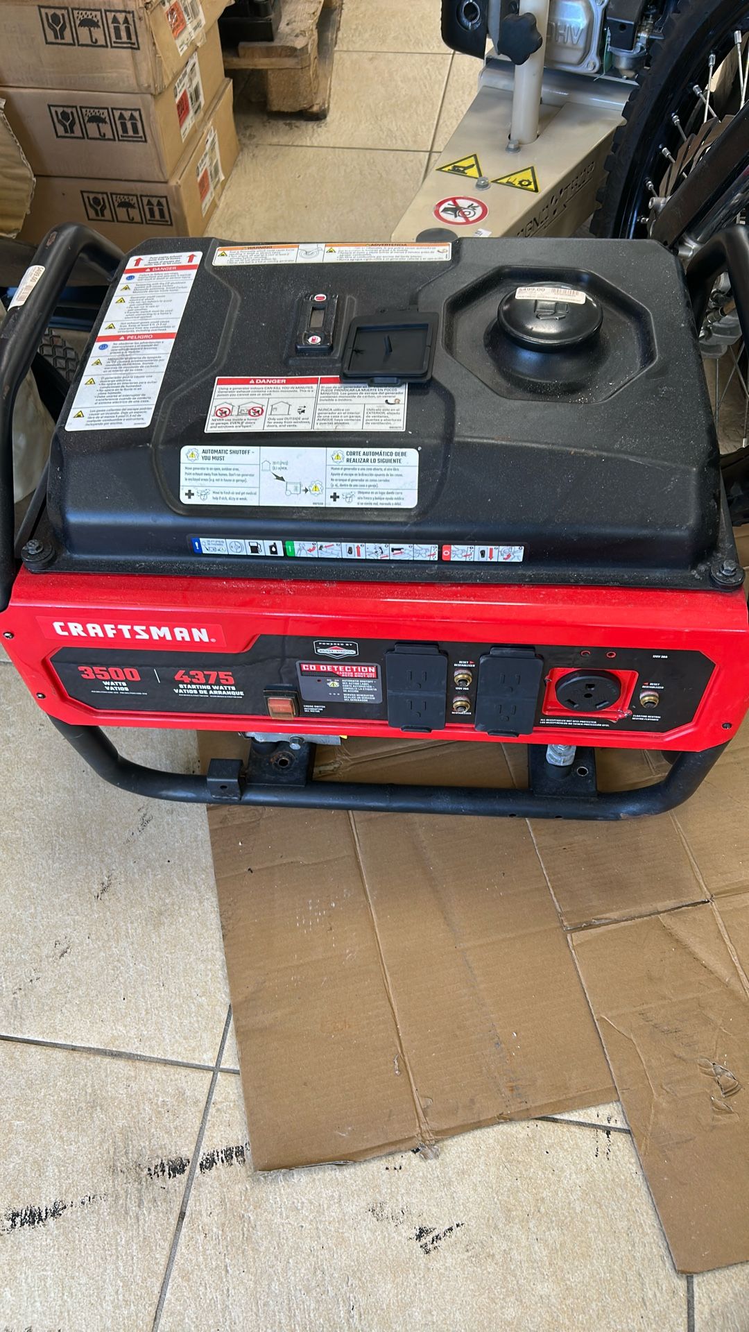 Craftsman Generator ( Hablamos Espanol )