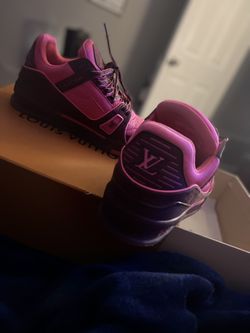 pink and purple louis vuitton shoes
