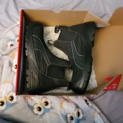 Puma Tanami Black Mid Work Boots