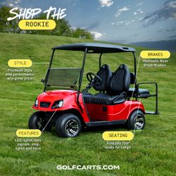 Rookie Golf Cart (TX10)