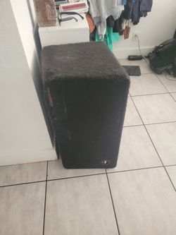 Kicker CompVr Subwoofer Speaker Box