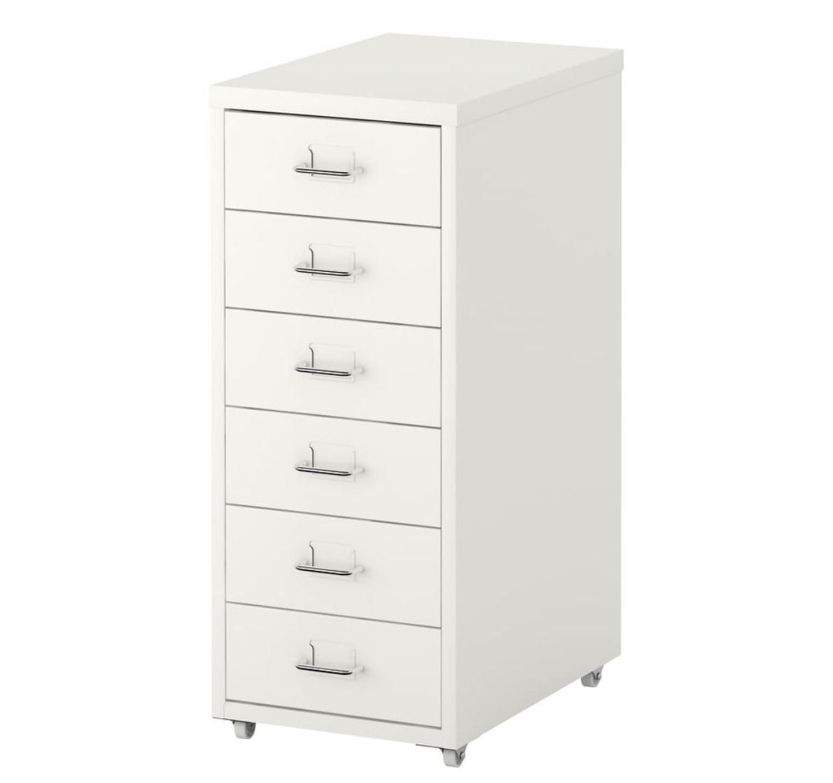White Drawer Unit On Casters