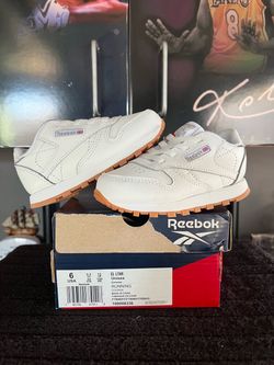 Reebok Classic Leather Toddler Sneakers Size 6