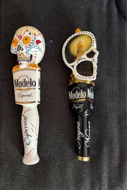 Beer tap handles.