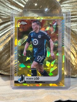 MLS Topps Chrome - Robin Lod Gold /50 Minnesota United FC *MINT*